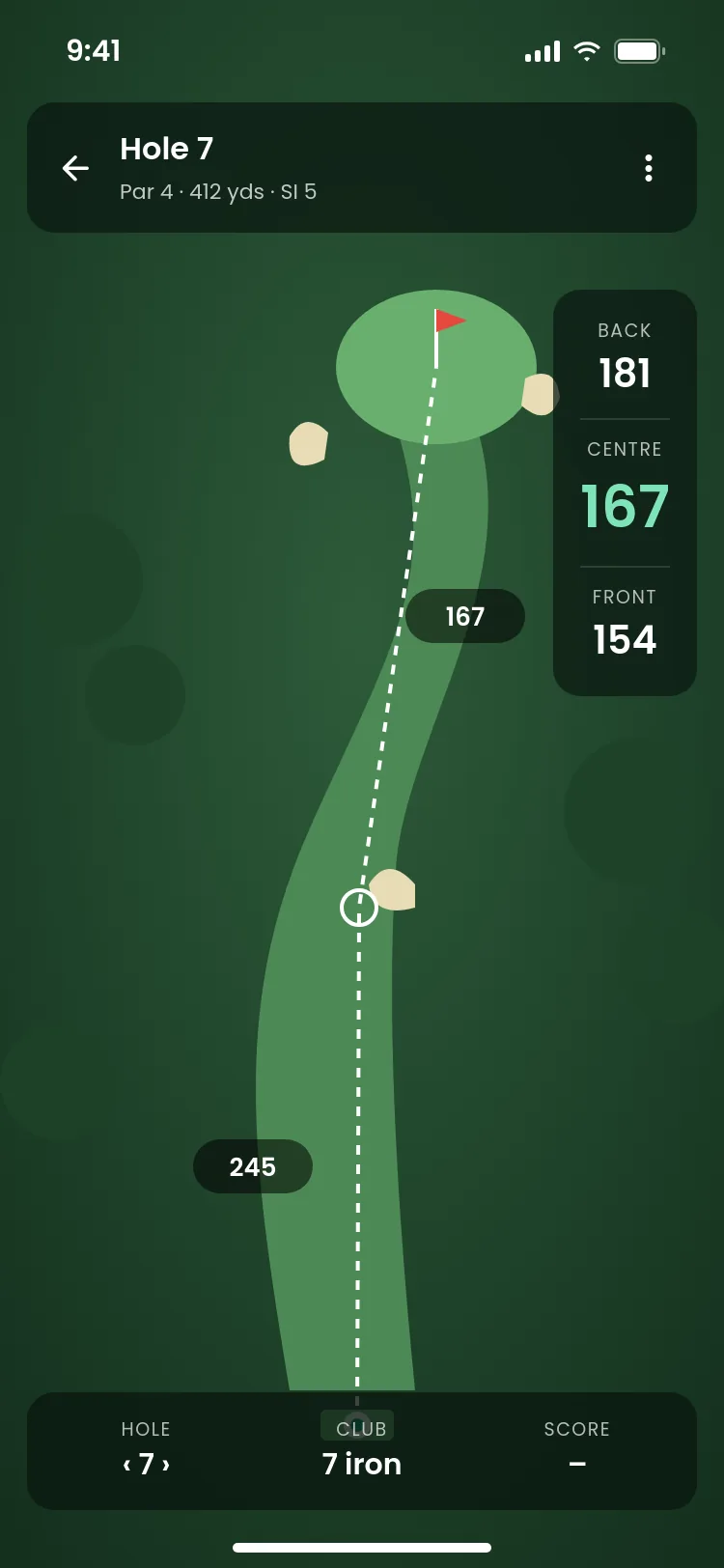 GPS hole view